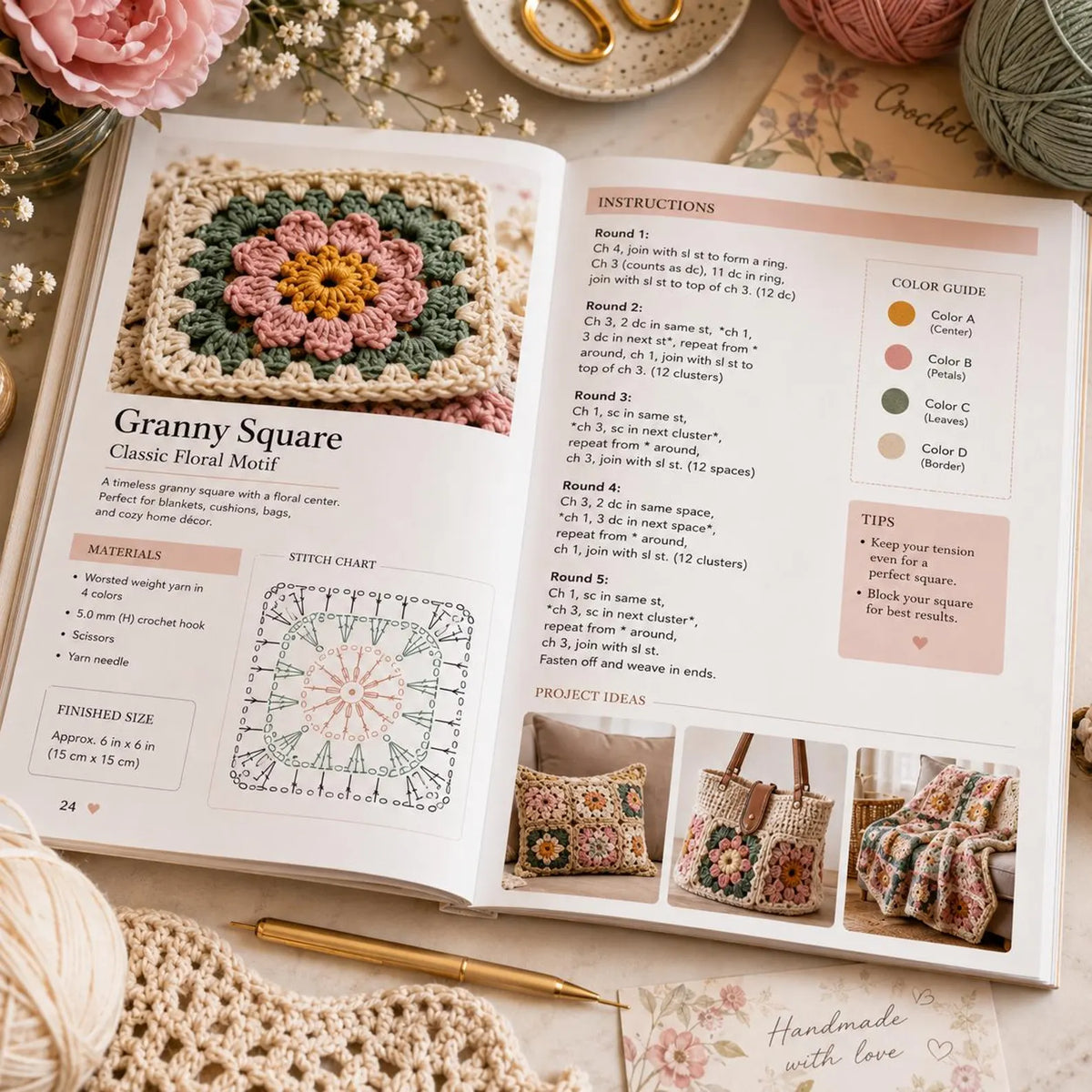 10000+ Crochet Patterns Bundle | Amigurumi, Blankets, Baby Clothes (PDF Download)