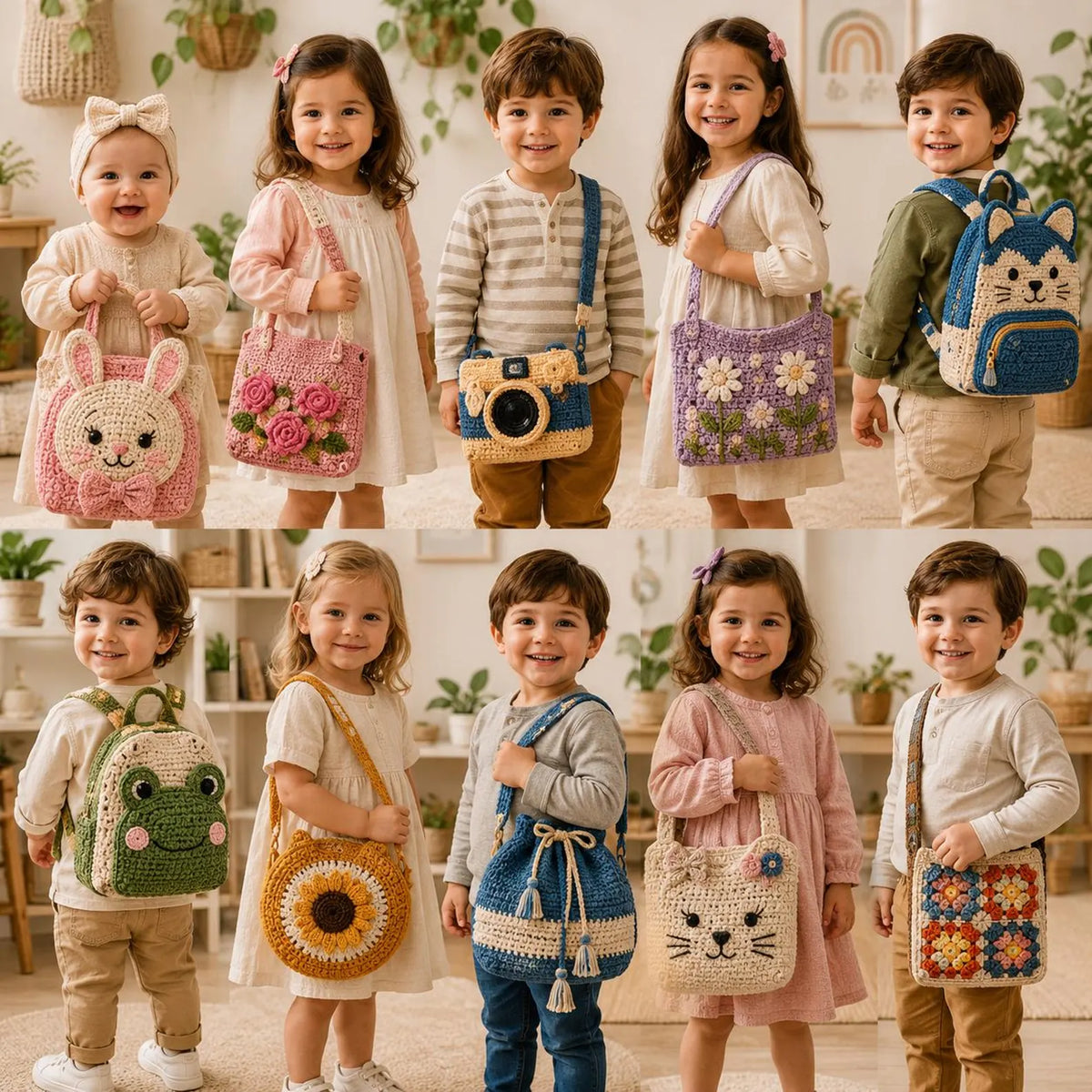 500+ Crochet Bag Patterns Bundle | Tote, Purse, Backpack PDF Patterns (Instant Download)
