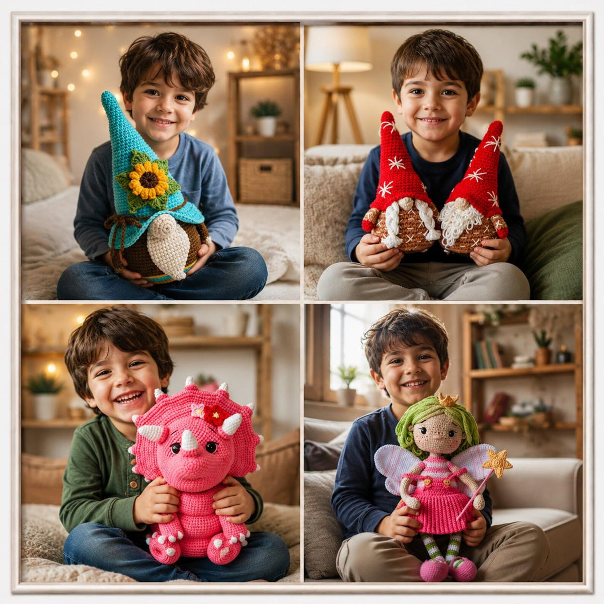 85+ Fantasy Mythical Crochet Patterns Bundle | Dragon, Unicorn, Fairy, Gnome Amigurumi (PDF Download)
