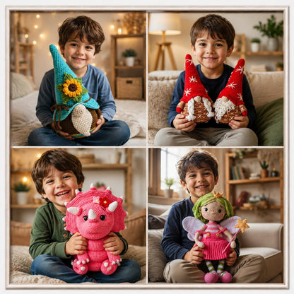 85+ Fantasy Mythical Crochet Patterns Bundle | Dragon, Unicorn, Fairy, Gnome Amigurumi (PDF Download)