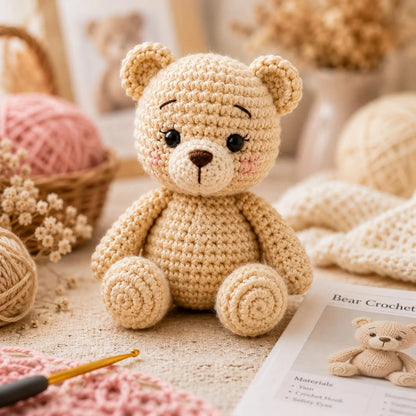 58+ Bear Crochet Patterns Bundle | Amigurumi PDF Patterns (Digital Download)
