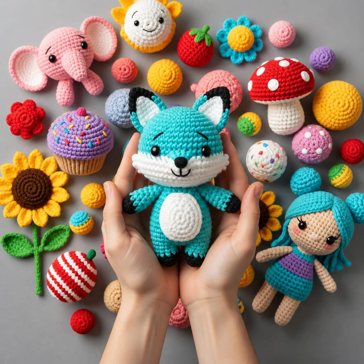 200 Cartoon Amigurumi Crochet Patterns | Character Toys, Dolls, Plushies (PDF Download)