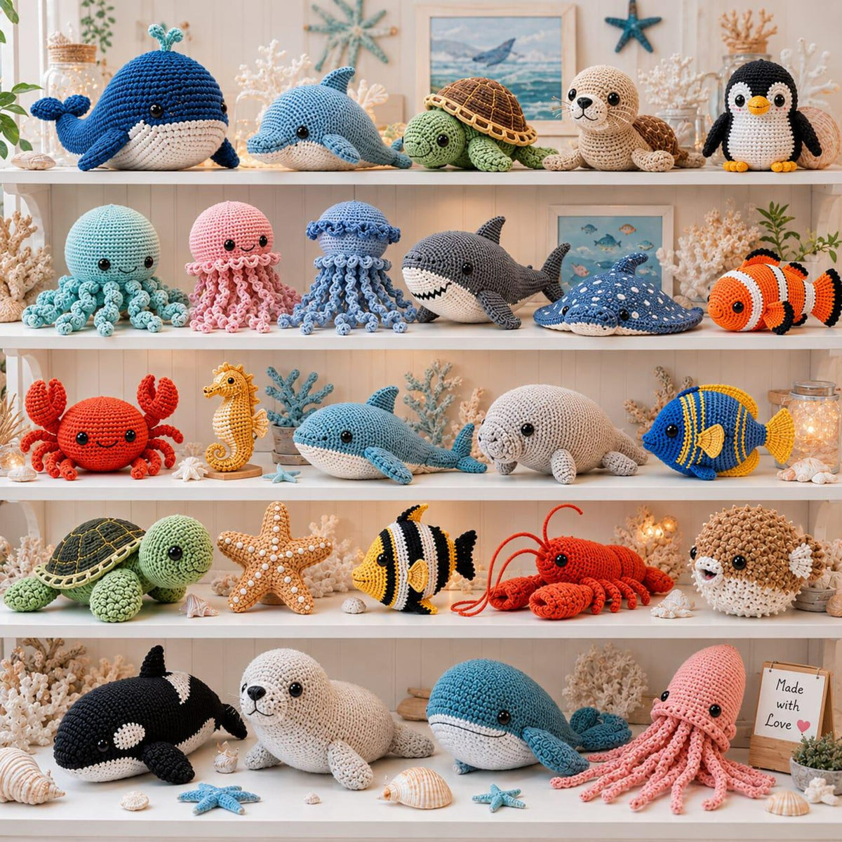 10000+ Crochet Patterns Bundle | Amigurumi, Blankets, Baby Clothes (PDF Download)