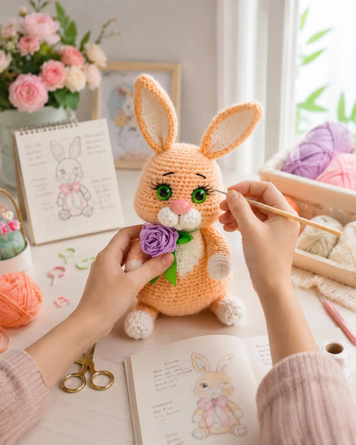 200+ Bunny Crochet Patterns Bundle | Amigurumi Rabbit PDF Patterns (Digital Download)