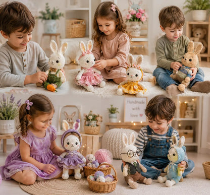 200+ Bunny Crochet Patterns Bundle | Amigurumi Rabbit PDF Patterns (Digital Download)