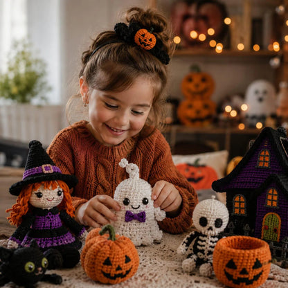 30 Halloween Crochet Patterns Bundle | Spooky Amigurumi PDF Toys (Digital Download)