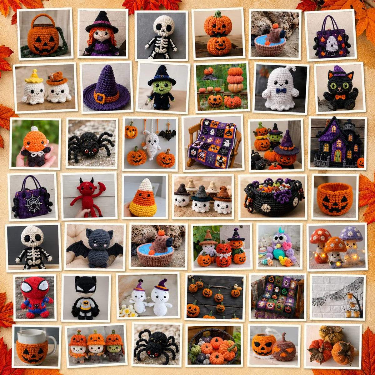 30 Halloween Crochet Patterns Bundle | Spooky Amigurumi PDF Toys (Digital Download)