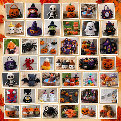 30 Halloween Crochet Patterns Bundle | Spooky Amigurumi PDF Toys (Digital Download)