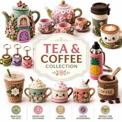 60+ Food Kitchen Crochet Patterns Bundle | Amigurumi, Fruit, Vegetable (PDF Download)