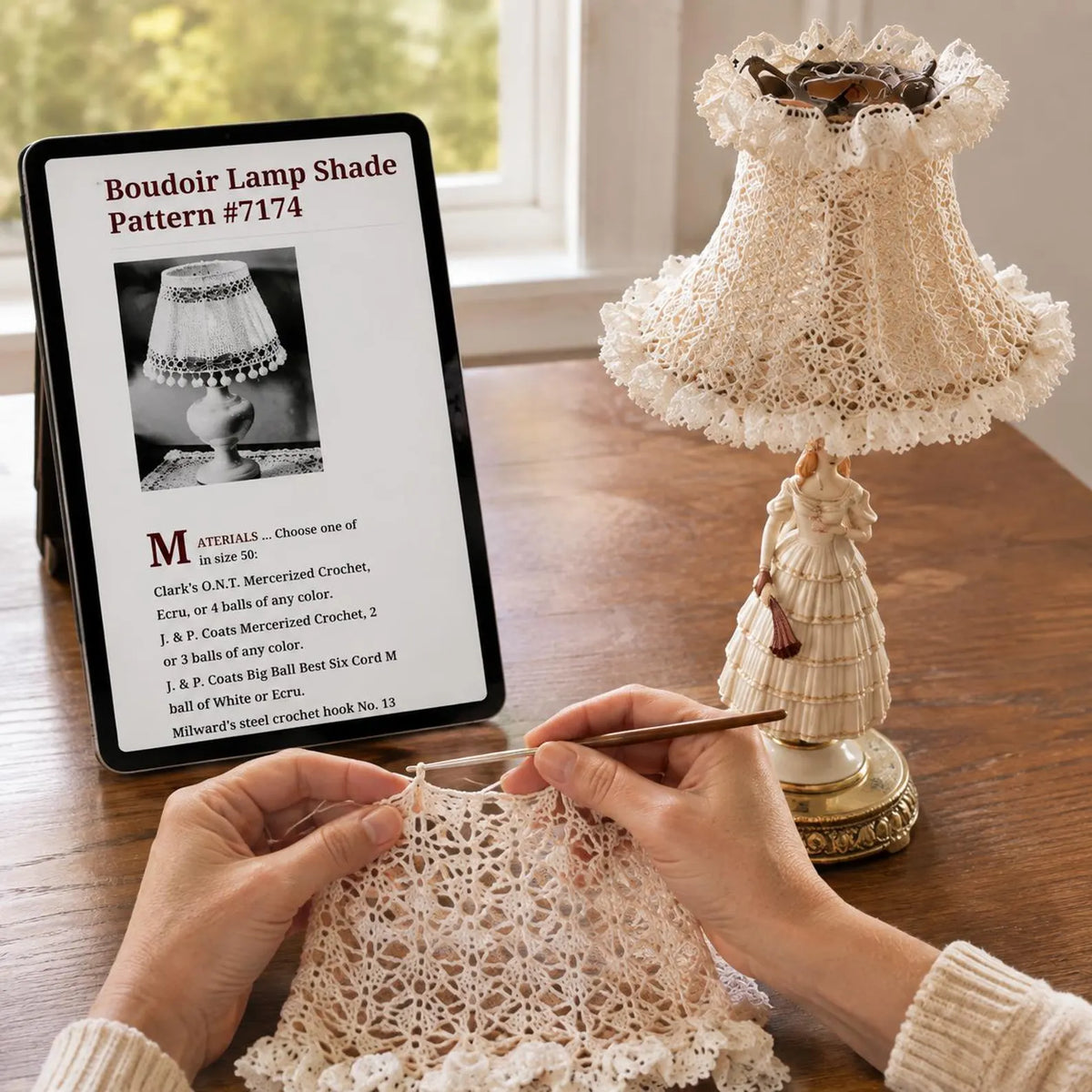 70 Vintage Home & Kitchen Crochet Patterns PDF Bundle (Digital Download)