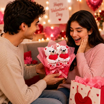20 Valentine Crochet Patterns Bundle | Heart, Love Amigurumi Designs (PDF Download)