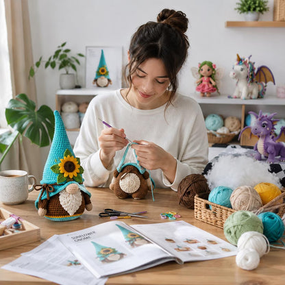 85+ Fantasy Mythical Crochet Patterns Bundle | Dragon, Unicorn, Fairy, Gnome Amigurumi (PDF Download)