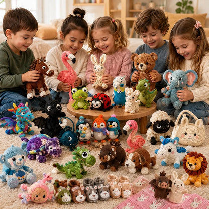 1000+ Animal Crochet Patterns Bundle | Amigurumi PDF Toys (Instant Download